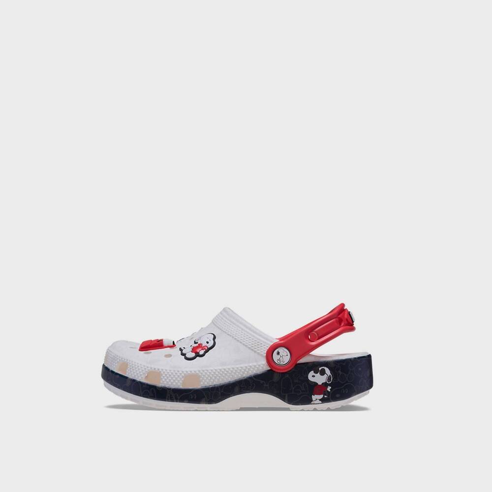 NEW CROCS unisex - peanuts classic clog in multi